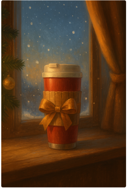 5만원 이하 예산으로 준비하는 2025 크리스마스 선물 아이디어 7가지 52 “크리스마스 포장으로 꾸며진 커스터마이징 텀블러”