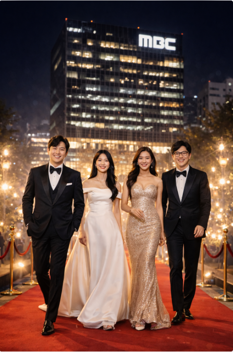 2025 MBC 연예대상 레드카펫을 밟는 예능 스타들