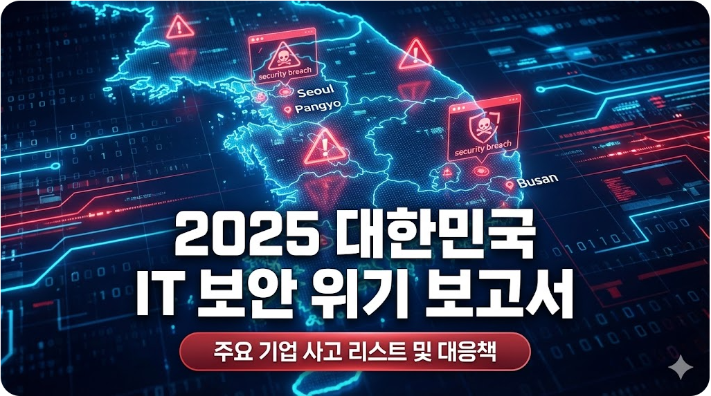 2025 대한민국 IT 보안 위기 보고서-주요 기업 사고 리스트 및 대응책