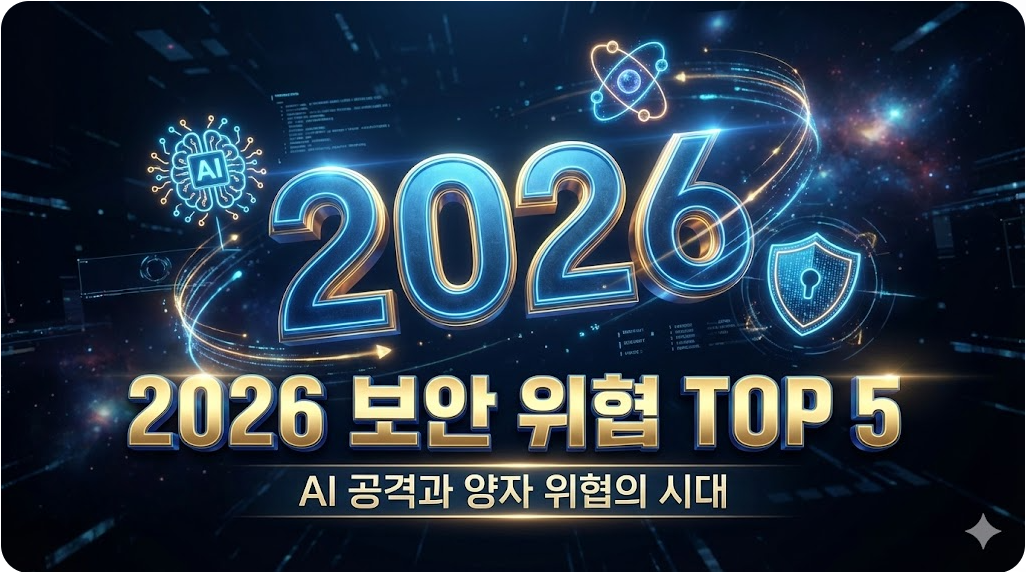 2026 보안 위협 TOP 5-AI 공격과 양자 위협의 시대