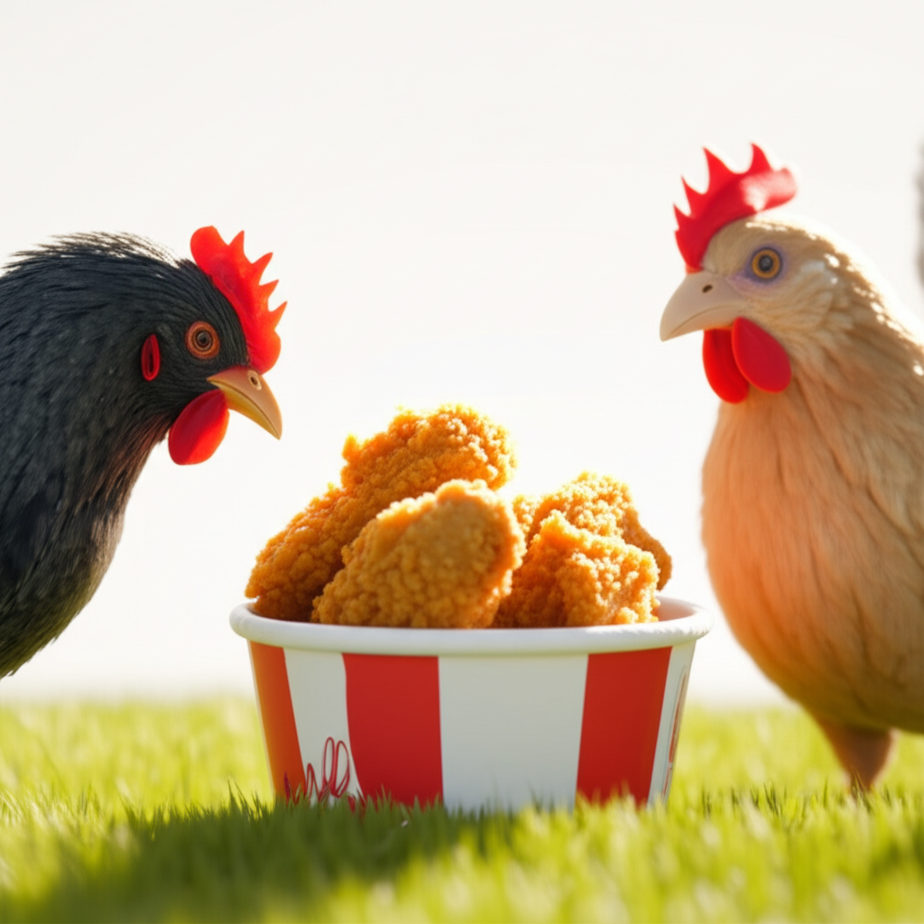 예상치 못한 손님과 통닭의 완벽한 궁합