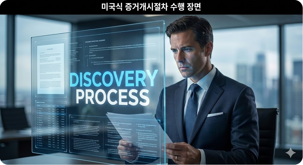 미국 법원의 증거개시절차(Discovery)를 통한 증거 조사 과정