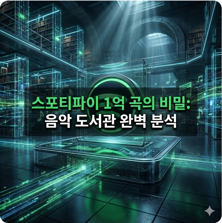 스포티파이 1억 곡의 비밀_음악 도서관 완벽 분석