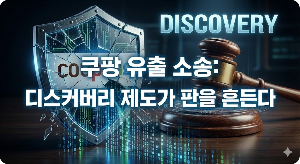 쿠팡 유출 소송 디스커버리 제도가 판을 흔든다