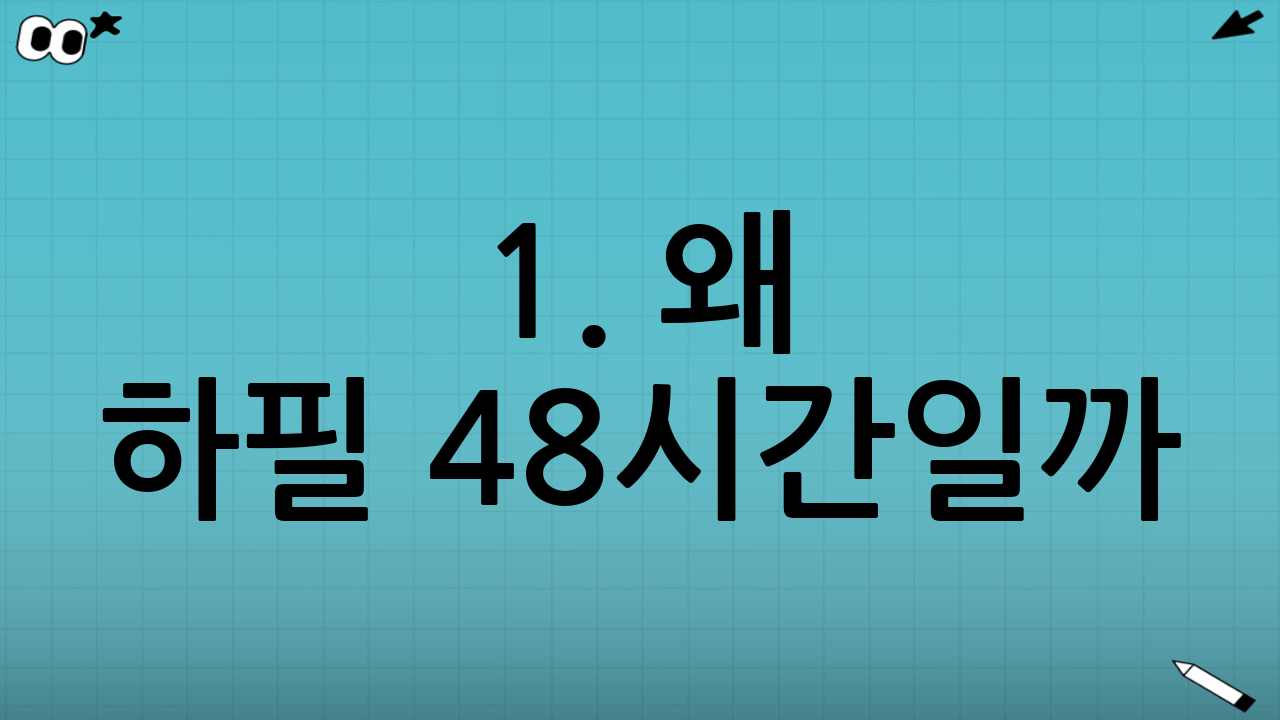 1. 왜 하필 48시간일까? 글리코겐의 비밀