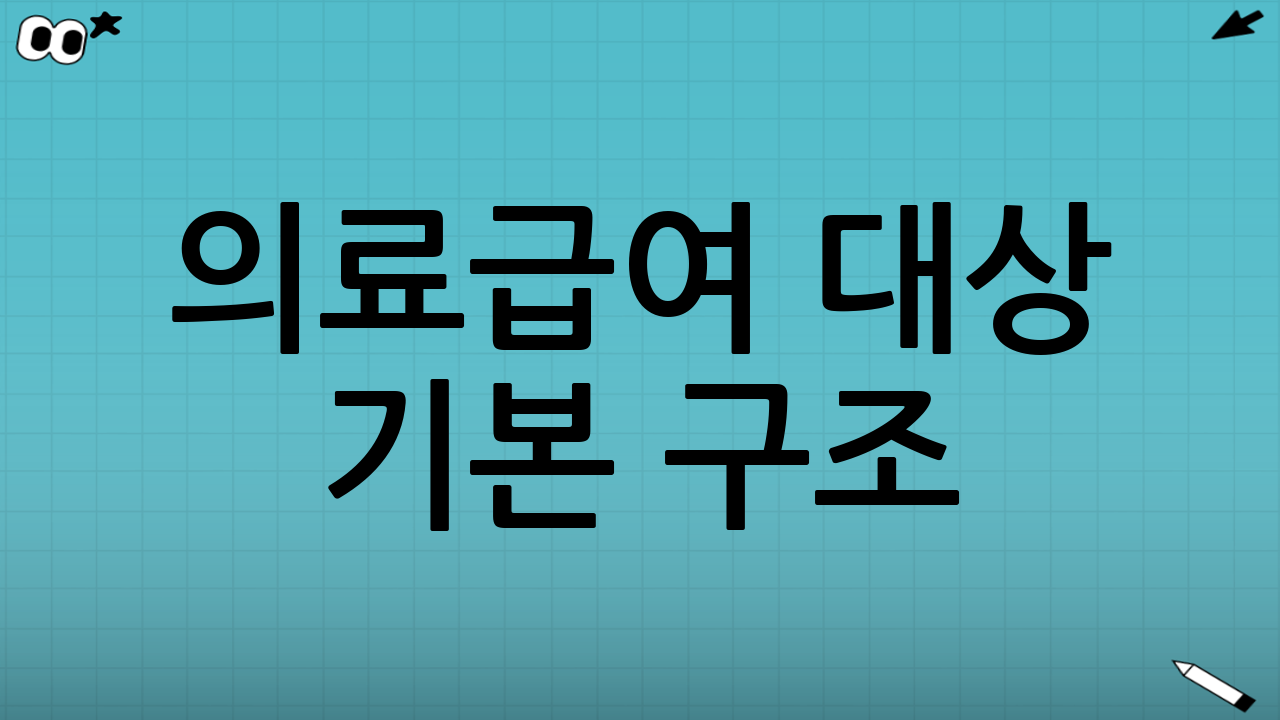 의료급여 대상 기본 구조(1종·2종) 이해하기