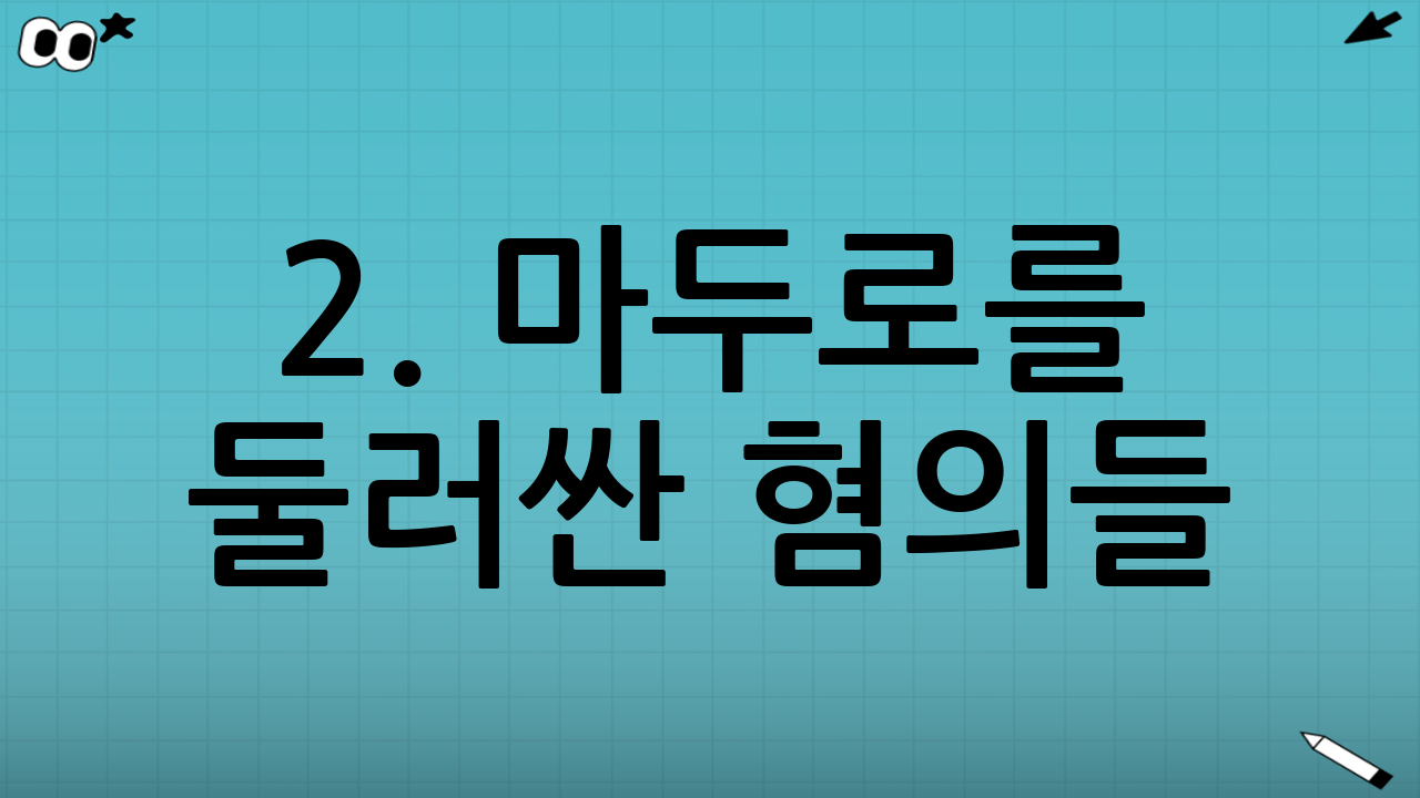 2. 마두로를 둘러싼 혐의들: 단순한 정치범이 아니다