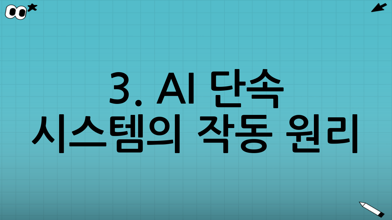 3. AI 단속 시스템의 작동 원리