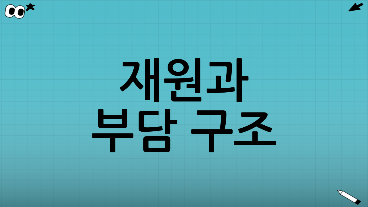재원과 부담 구조: 누가 비용을 내는가?