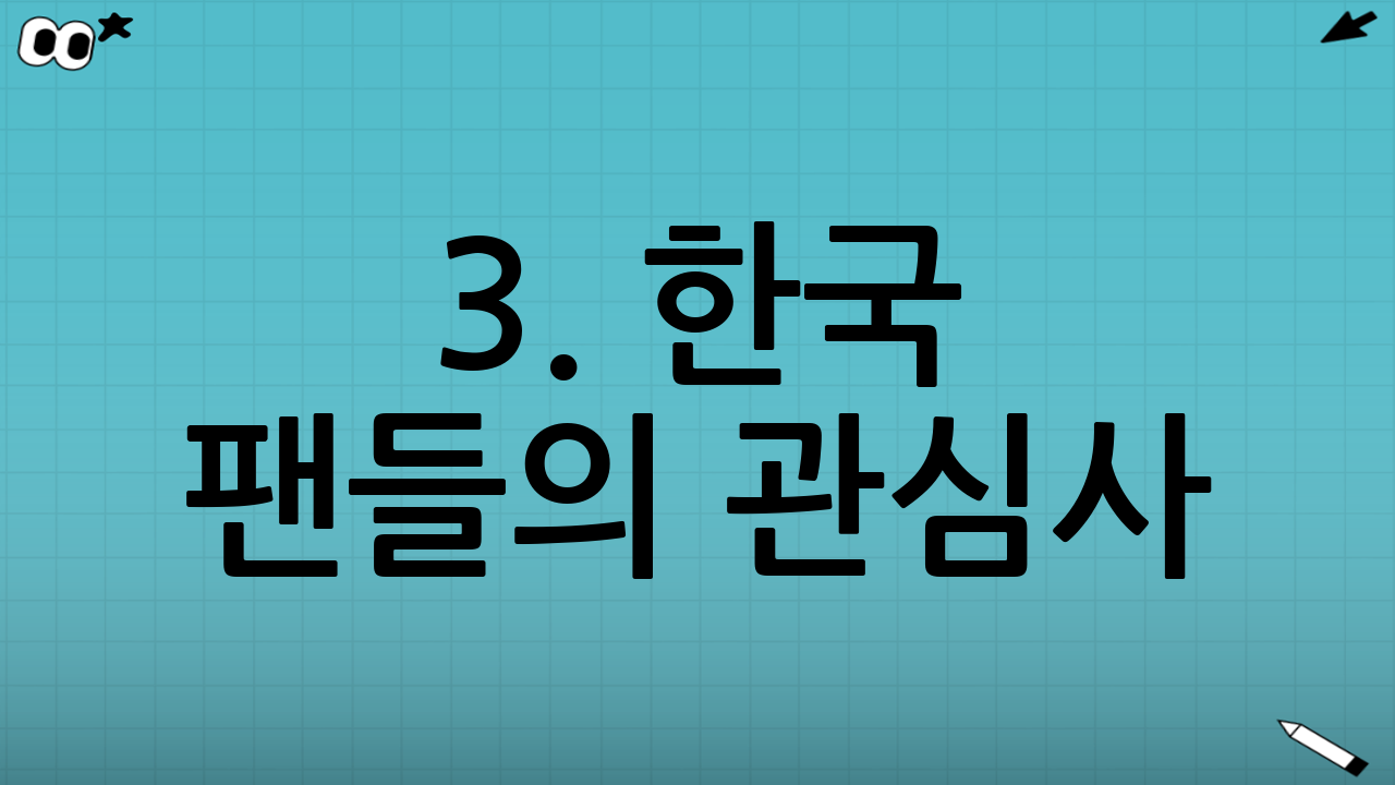 3. 한국 팬들의 관심사: PSG의 핵심, 이강인