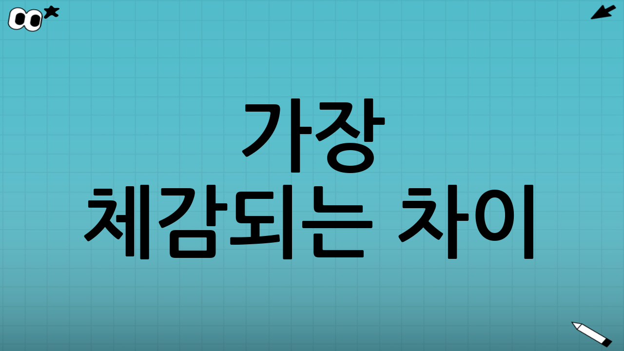 가장 체감되는 차이: 본인부담과 급여 구조