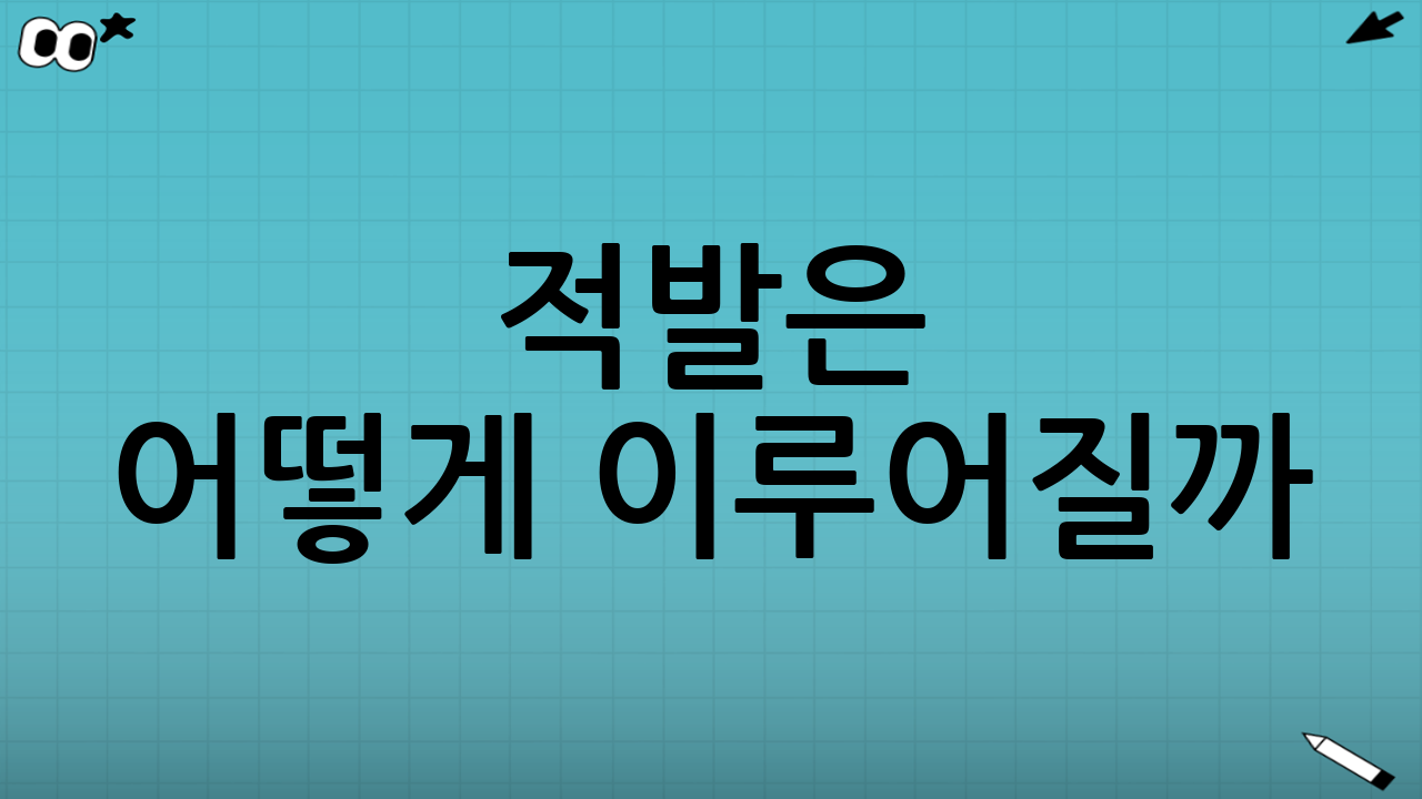 적발은 어떻게 이루어질까? 조사 과정의 흐름