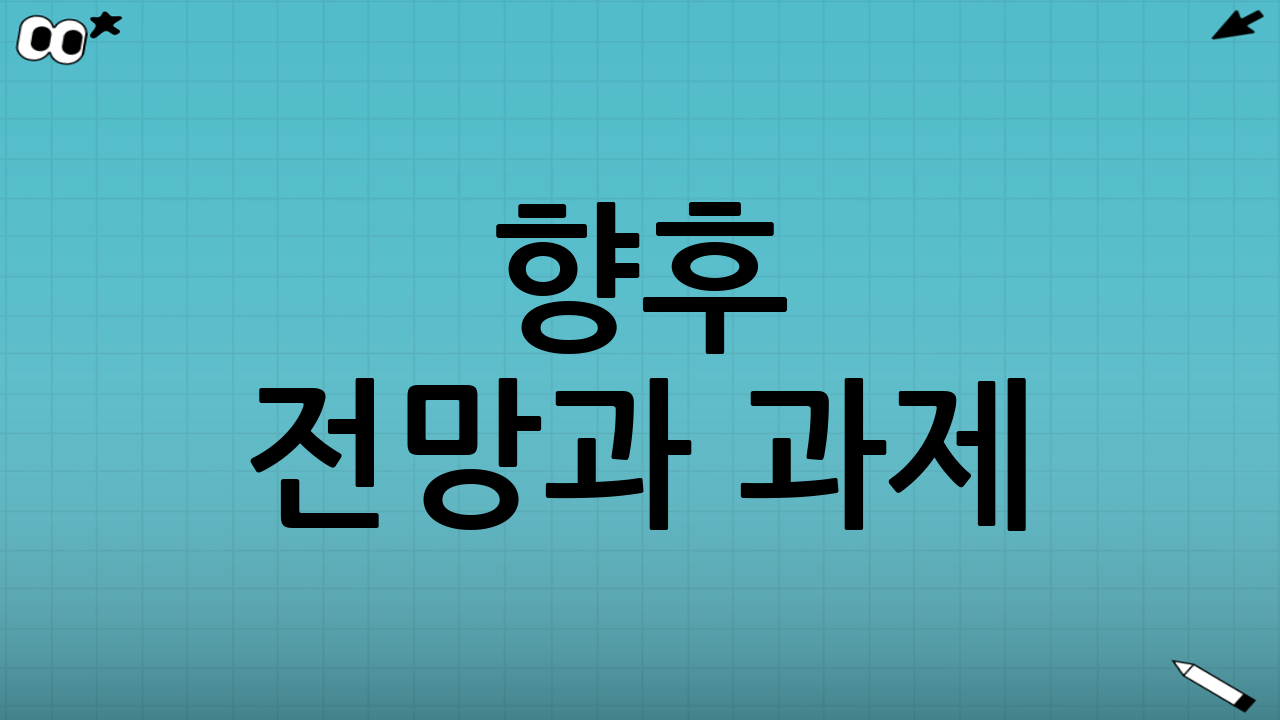 향후 전망과 과제